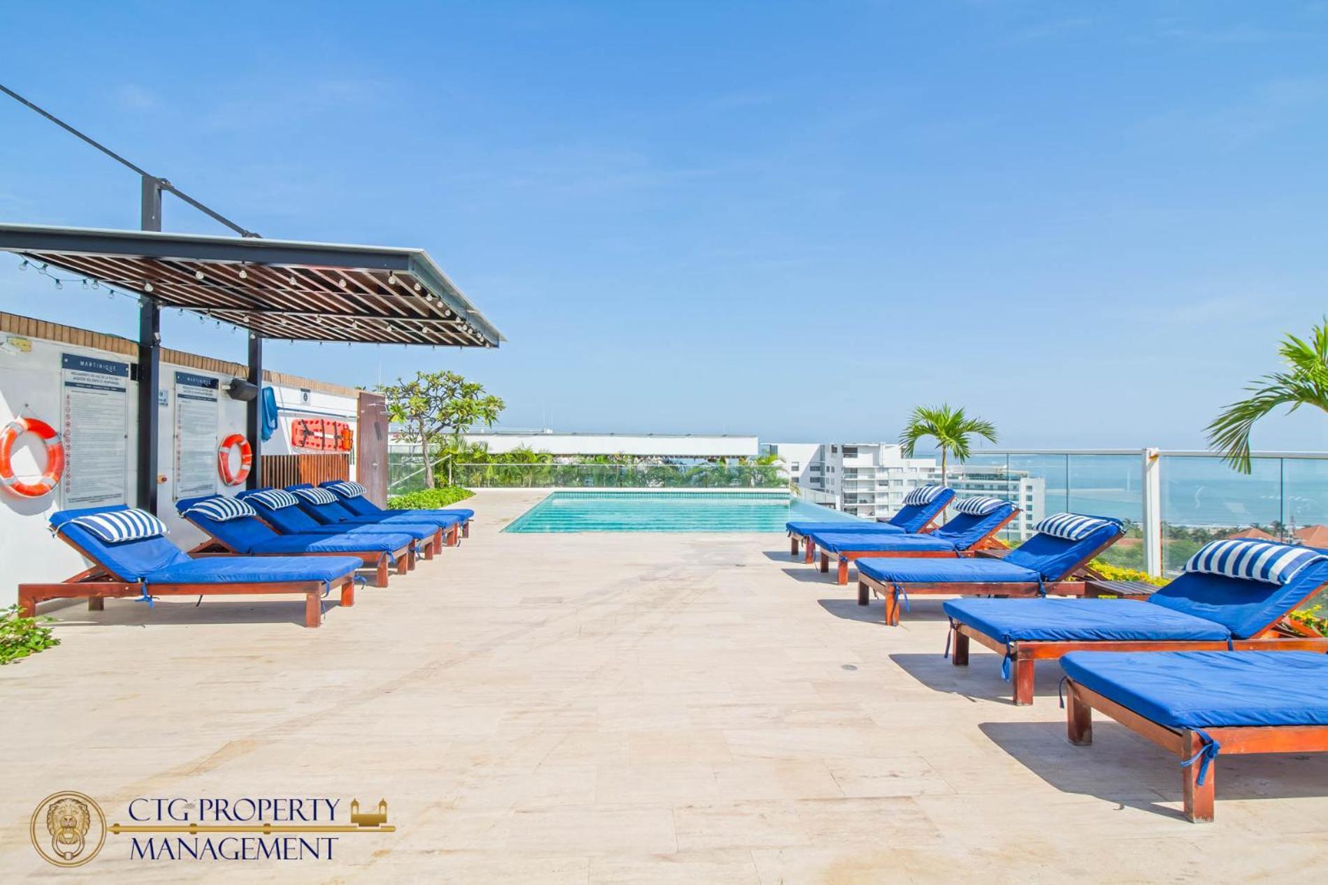 Martinique Cartagena, Beautiful 1 & 2 Bedroom Apartments Exteriör bild
